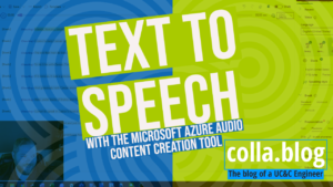 Read more about the article Text To Speech with the Microsoft Azure Audio Content Creation Tool