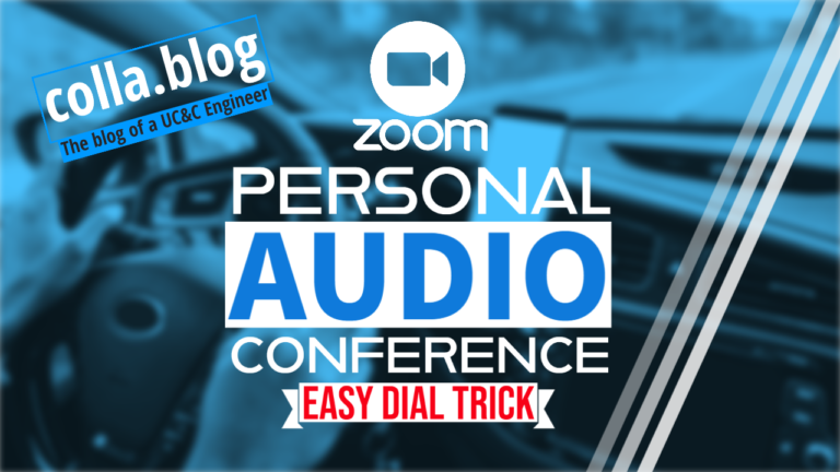 Read more about the article Zoom Personal Audio Conference Quick Dial Trick